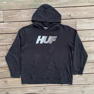 Vintage Y2K HUF Skateboard Streetwear Hoodie Sweatshirt
